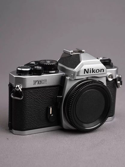 [Pre-owned] Nikon FM2 — Silver Body Only