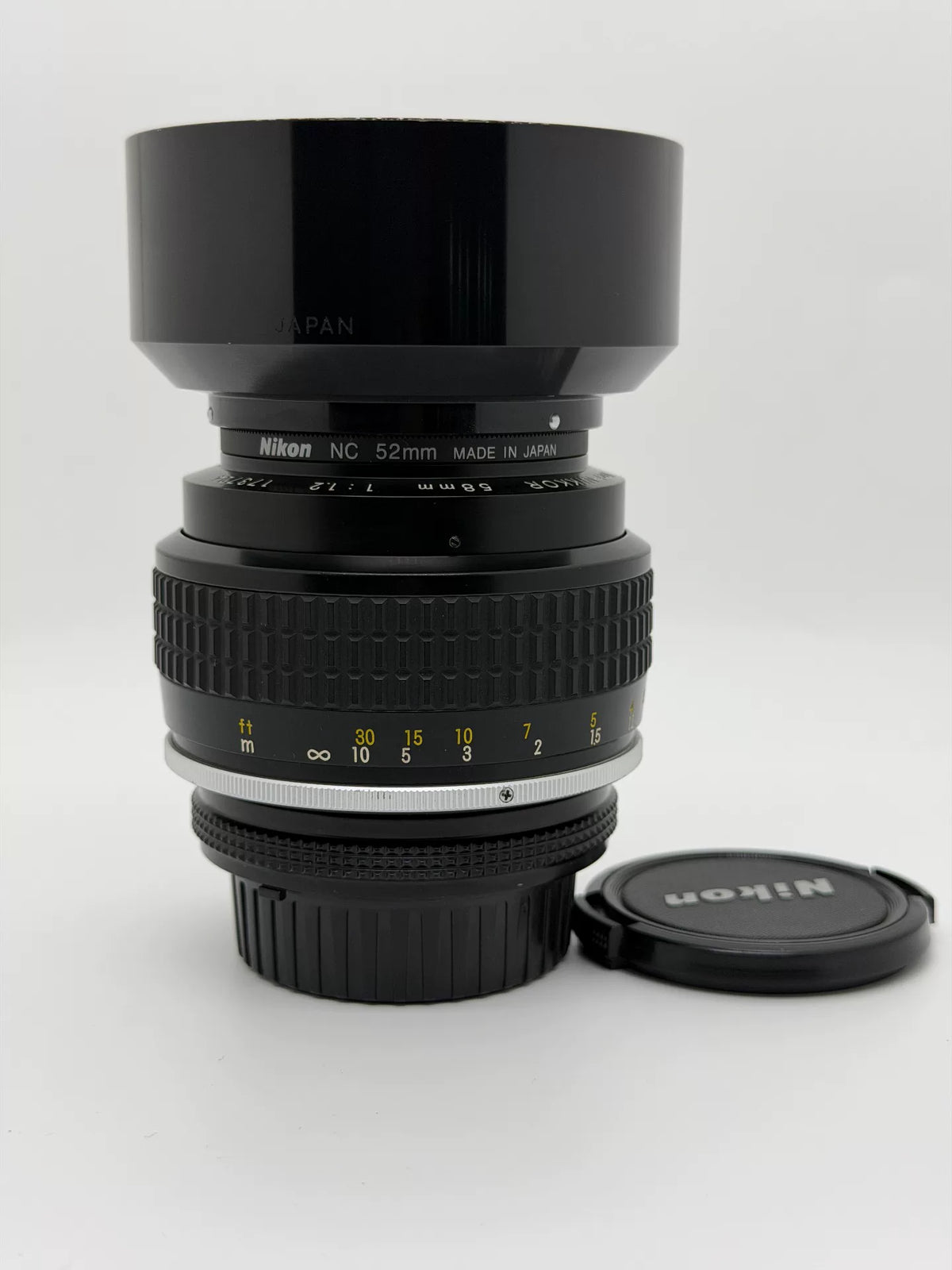 [Pre-owned] Nikon Noct-Nikkor 58mm f/1.2 — with Original Hood and UV Filter