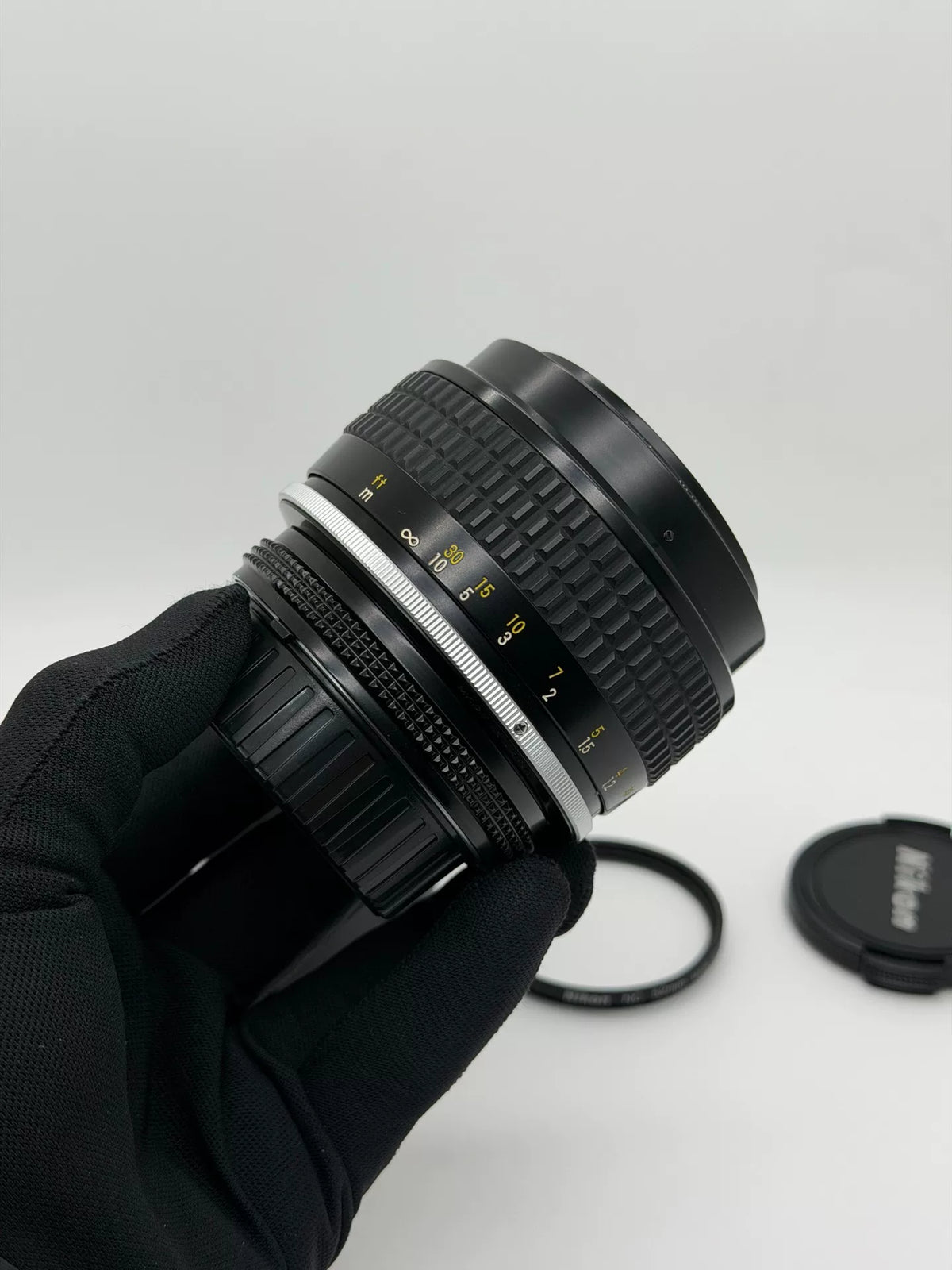 [Pre-owned] Nikon Noct-Nikkor 58mm f/1.2 — with Original Hood and UV Filter