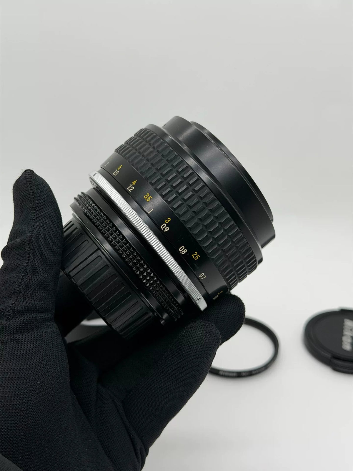 [Pre-owned] Nikon Noct-Nikkor 58mm f/1.2 — with Original Hood and UV Filter