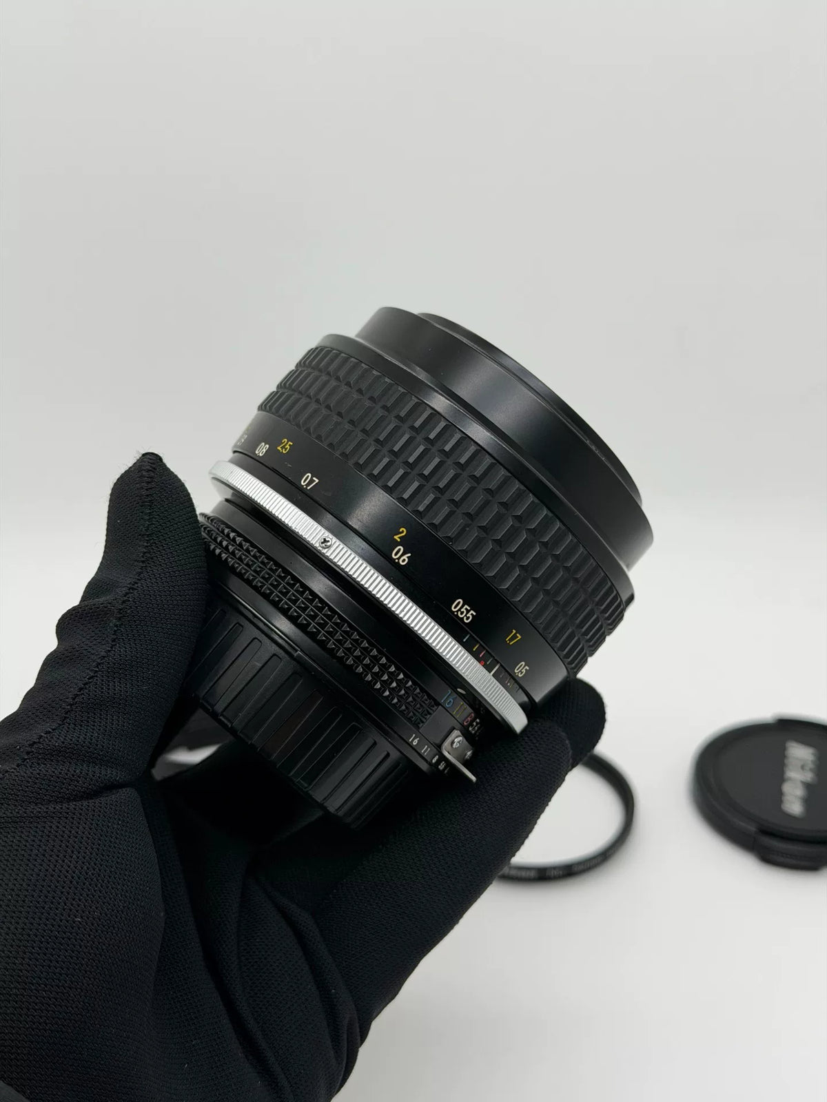 [Pre-owned] Nikon Noct-Nikkor 58mm f/1.2 — with Original Hood and UV Filter