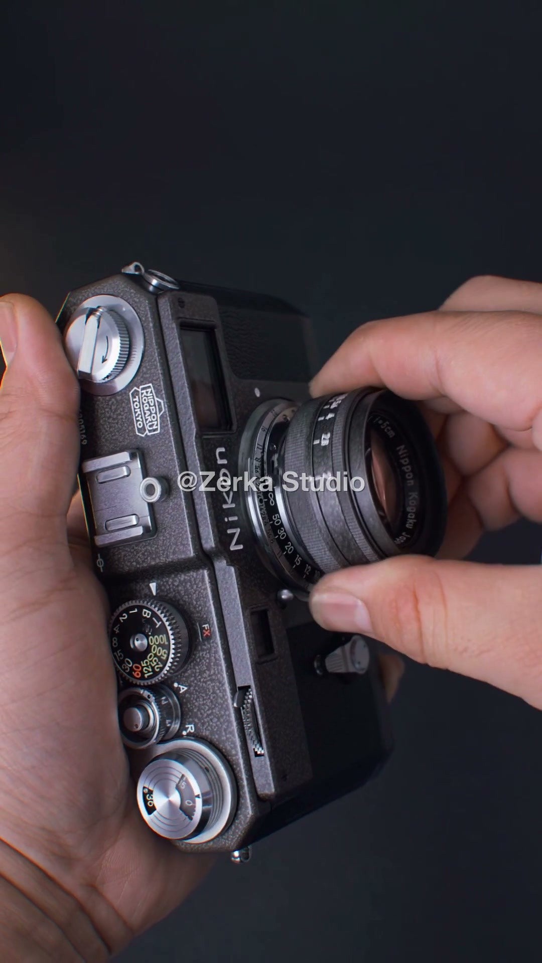 [Made to Order] Nikon S3 【Slate Chrome】#26