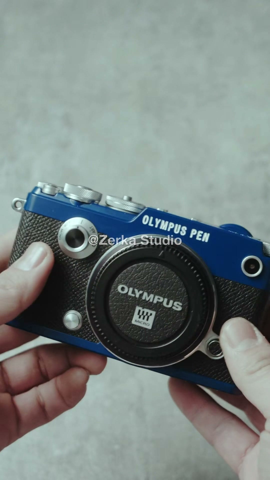 [Made to Order] Olympus PEN-F 【Ultramarine】#115
