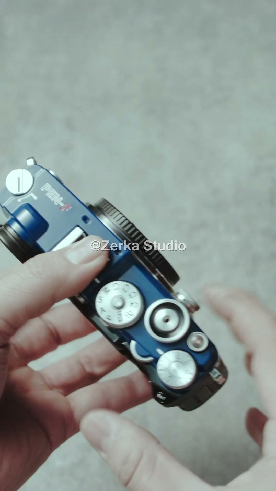 [Made to Order] Olympus PEN-F 【Ultramarine】#115