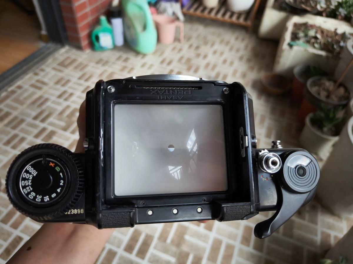 [Pre-owned] Pentax 6x7 — with SMC 165mm f/2.8, Grip and Split-Image Screen