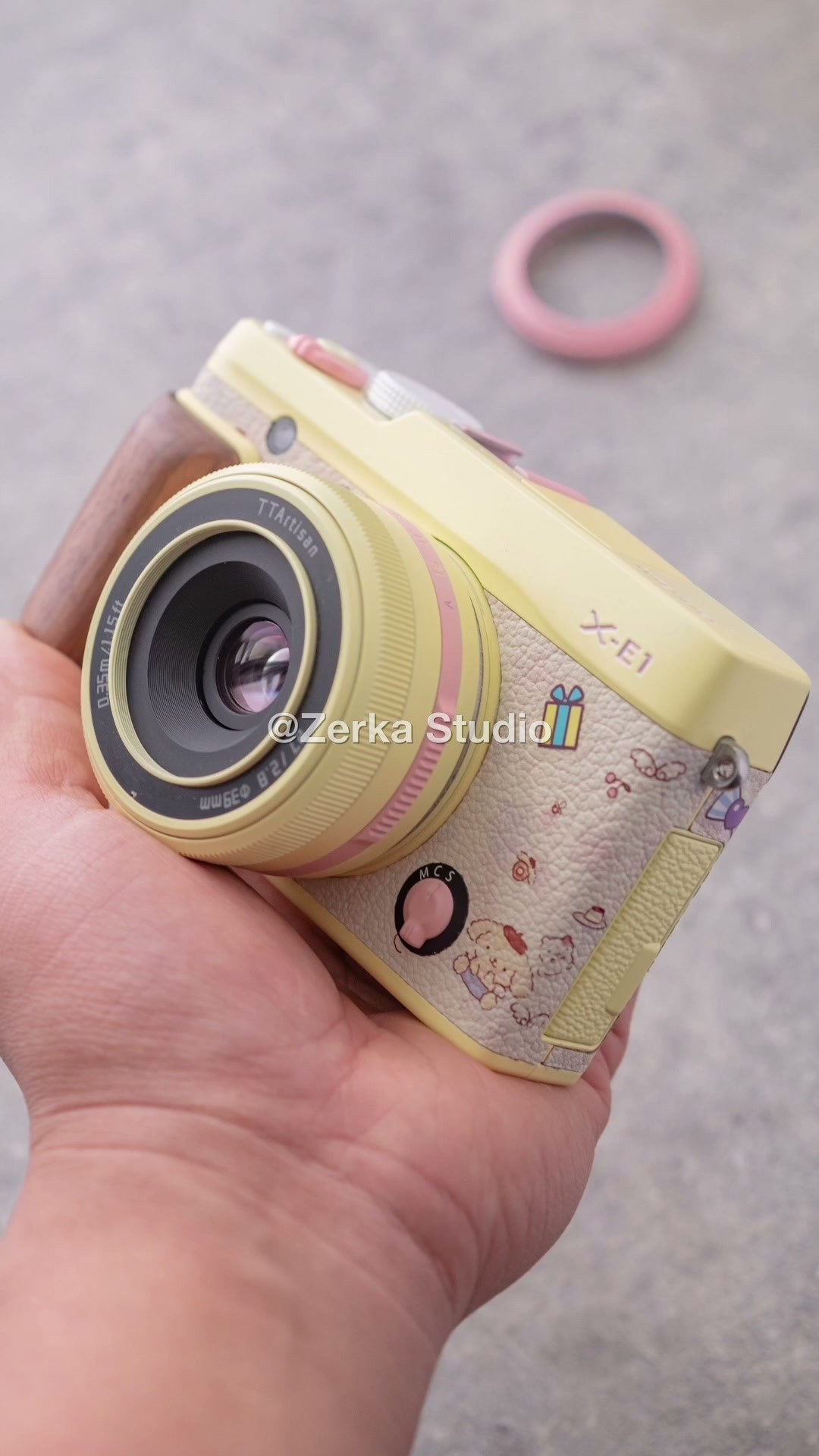 [Made to Order] Fujifilm X-E1 【Lemon Chiffon】#192