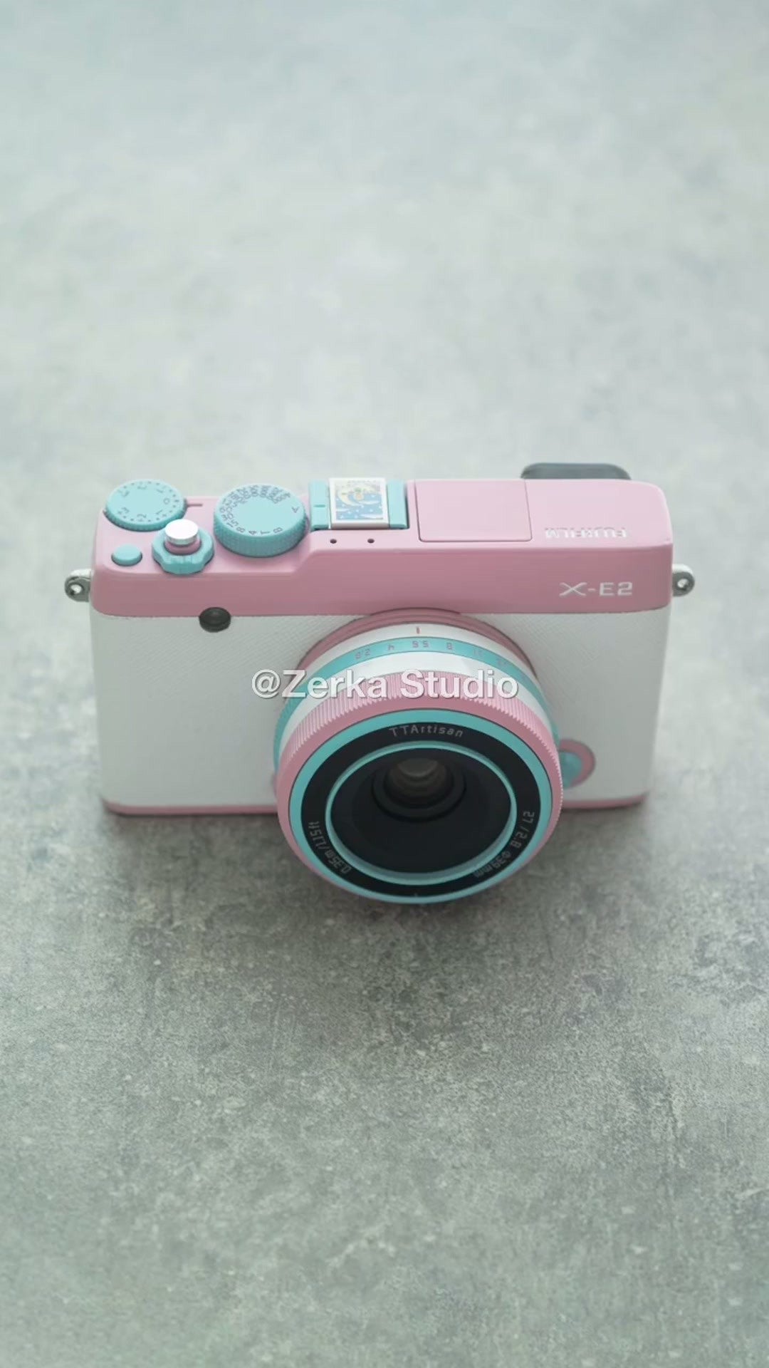 [Made to Order] Fujifilm X-E2 【Cotton Candy】#207