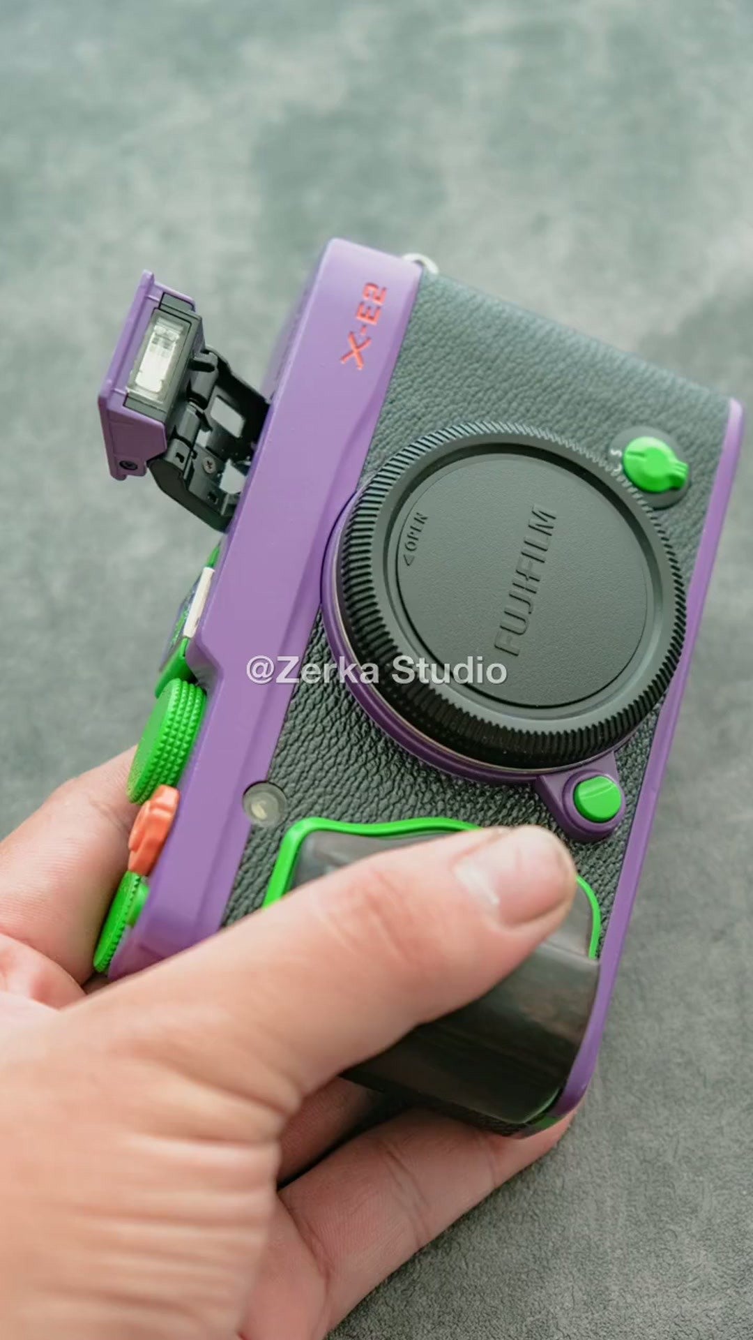 [Made to Order] Fujifilm X-E2 【Violet Mech】#214