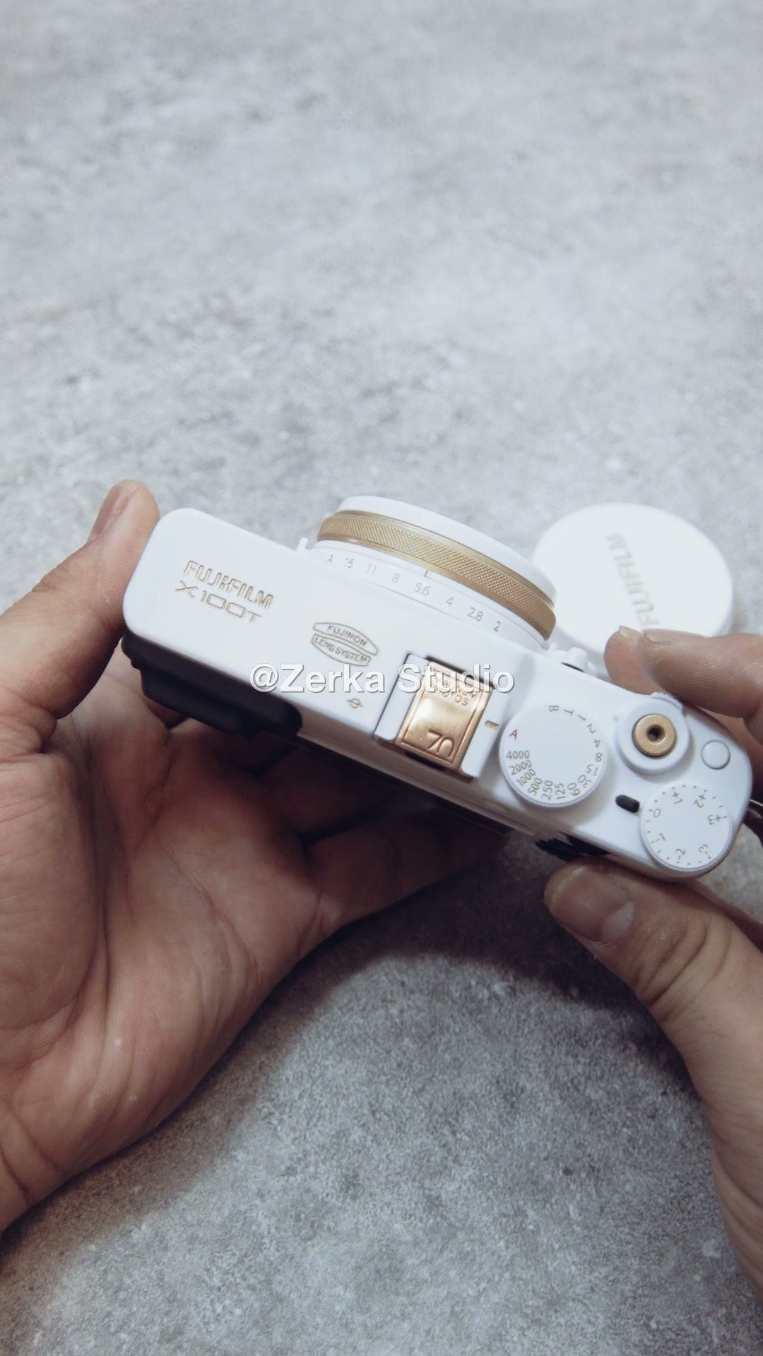 [Made to Order] Fujifilm X100T 【Pearl Leaf】#151