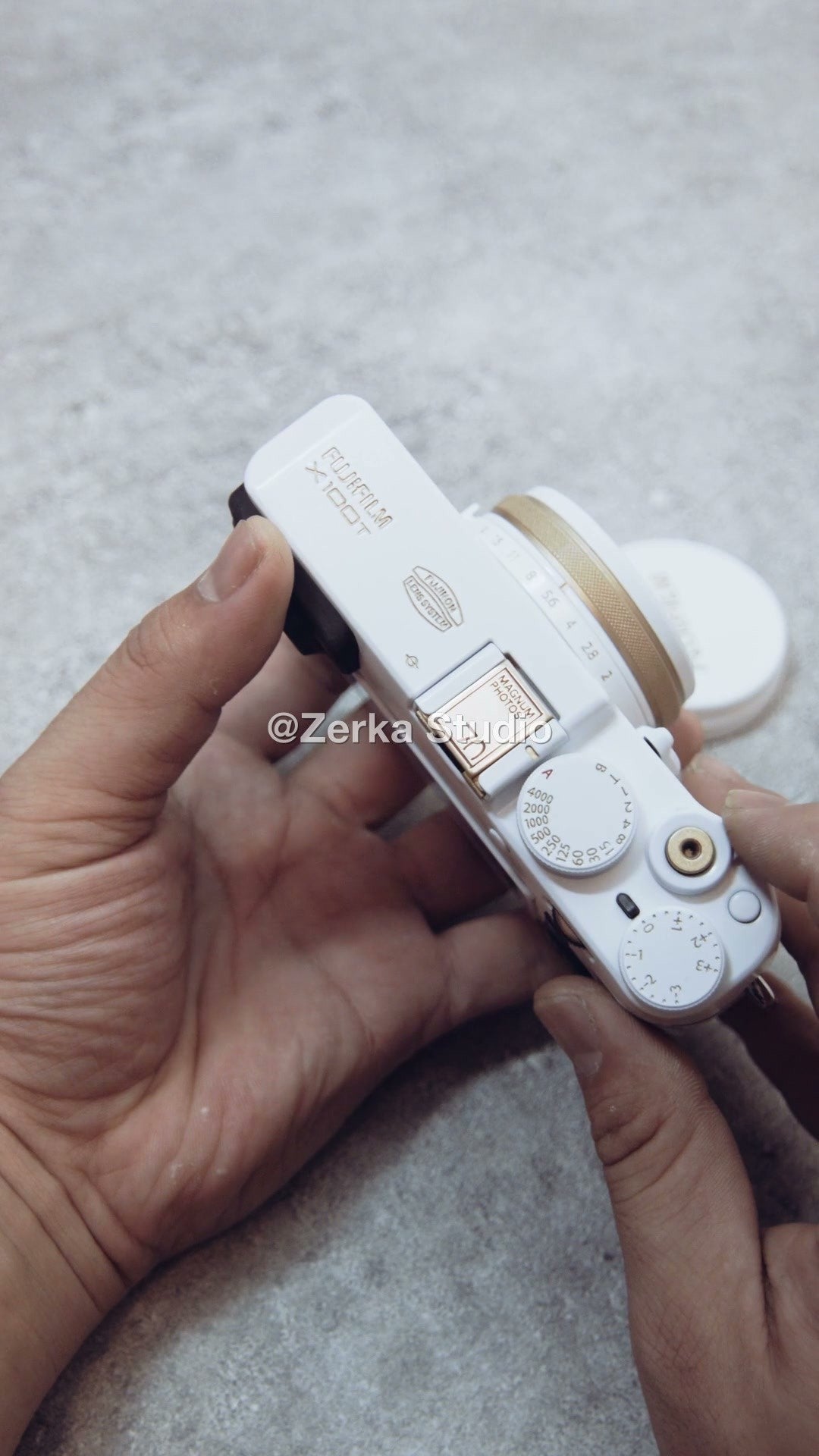 [Made to Order] Fujifilm X100T 【Pearl Leaf】#151
