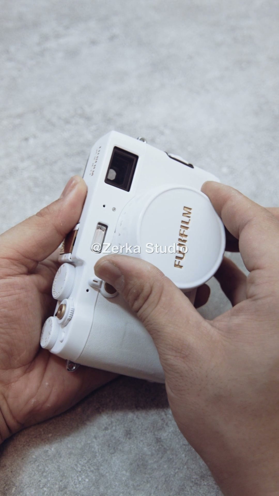 [Made to Order] Fujifilm X100T 【Pearl Leaf】#151