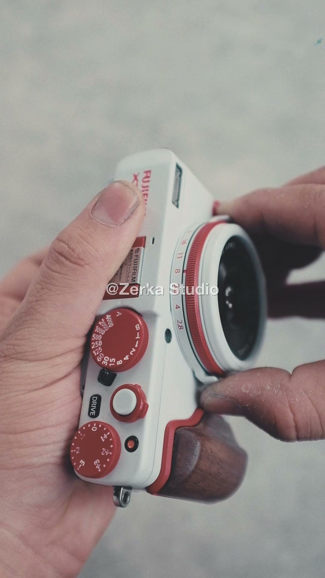 [Made to Order] Fujifilm X70 【Candy Cane】#166