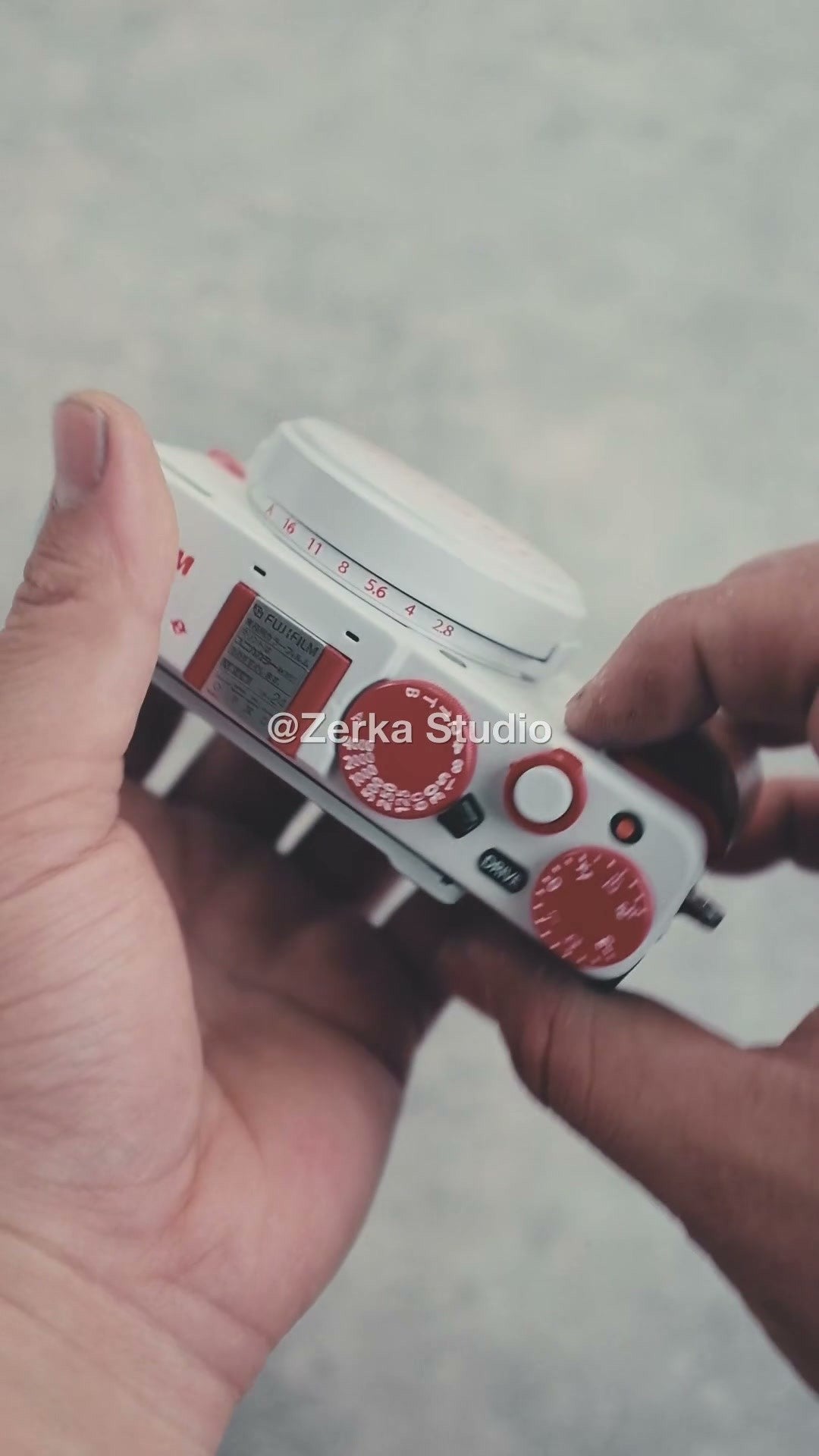[Made to Order] Fujifilm X70 【Candy Cane】#166