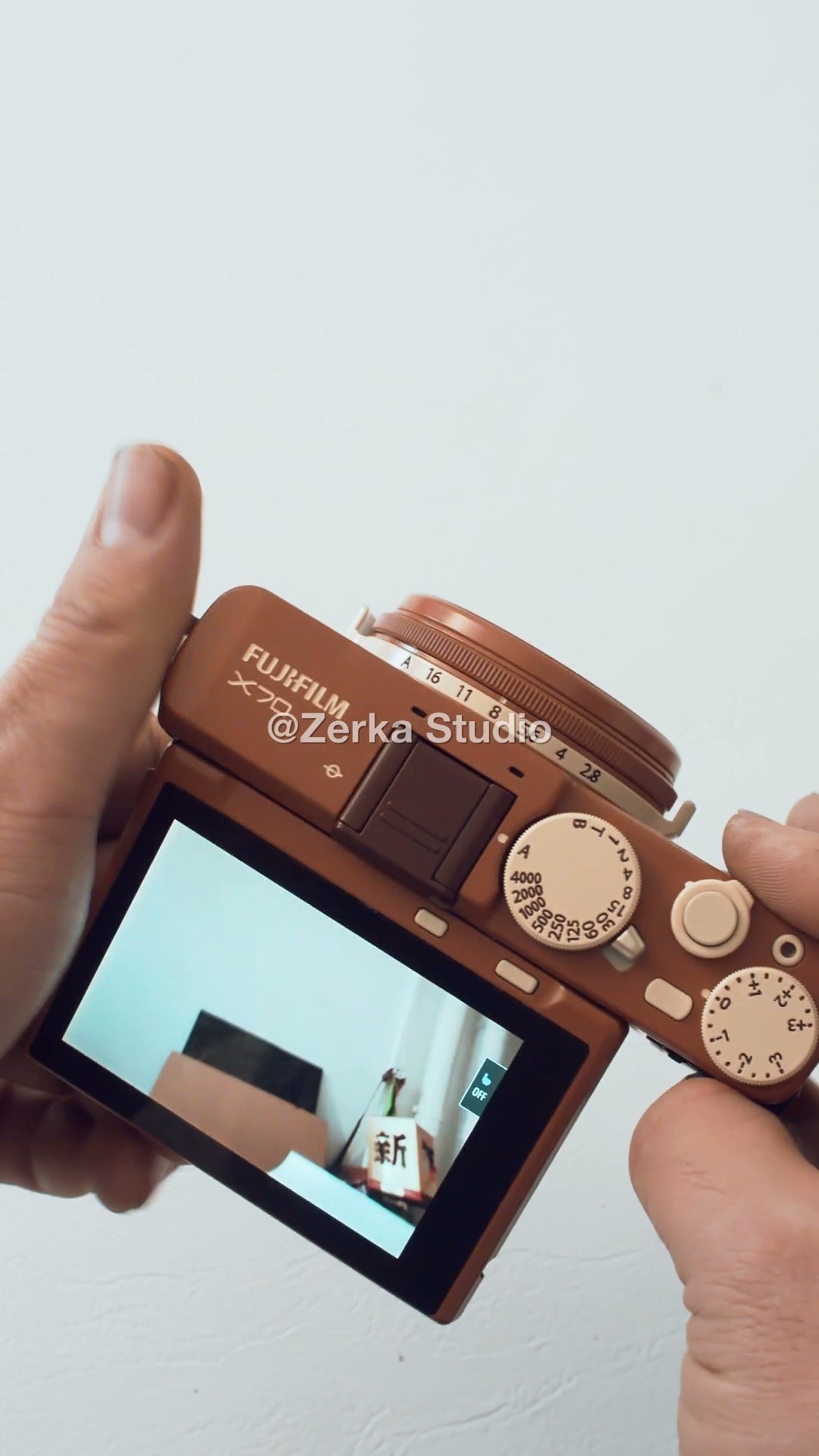 [Made to Order] Fujifilm X70 【Caramel】#68