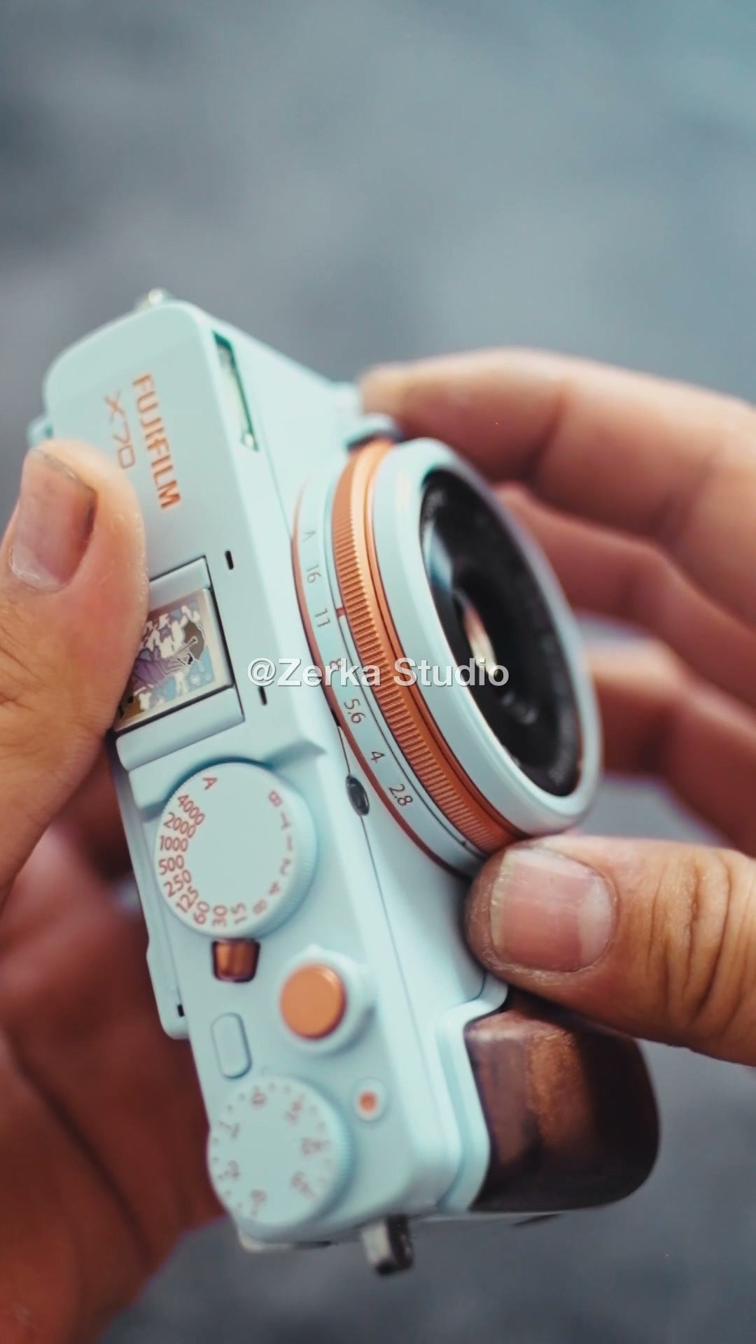 [Made to Order] Fujifilm X70 【Frost Copper】#163