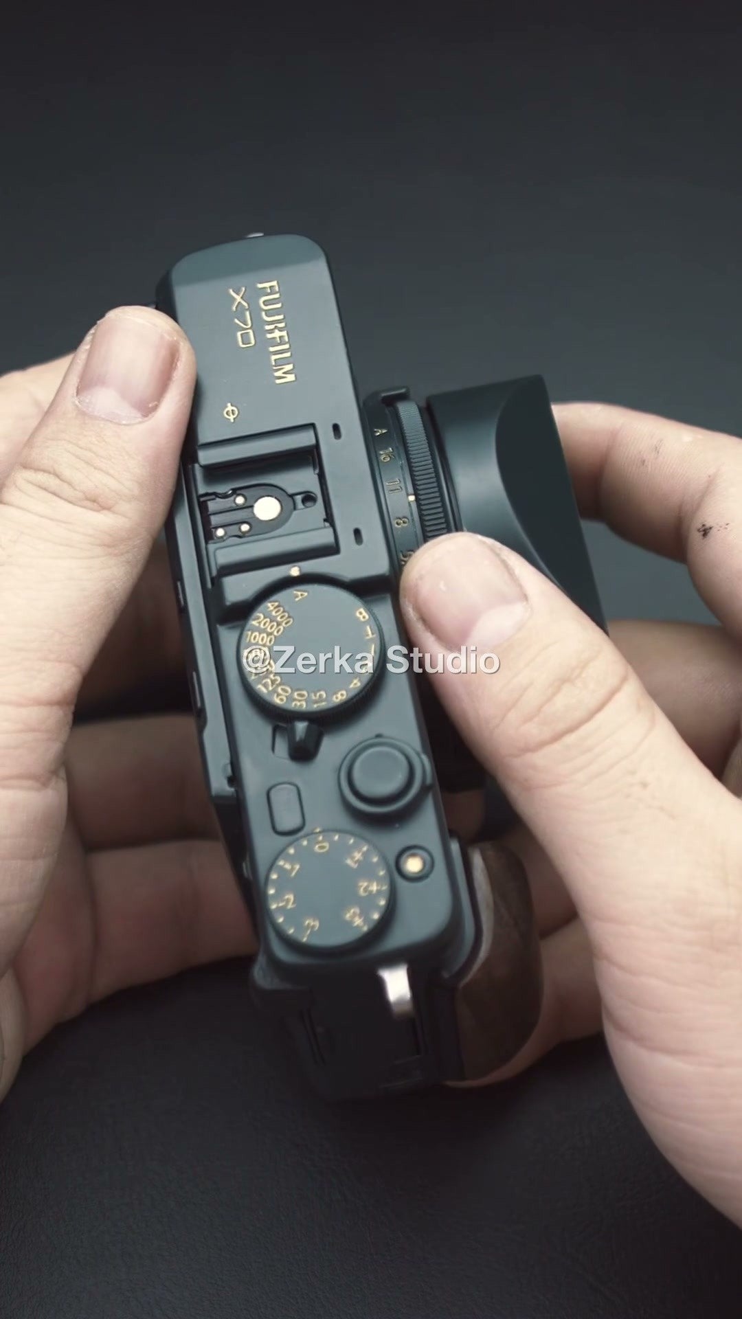 [Made to Order] Fujifilm X70 【Midnight Gilt】#57
